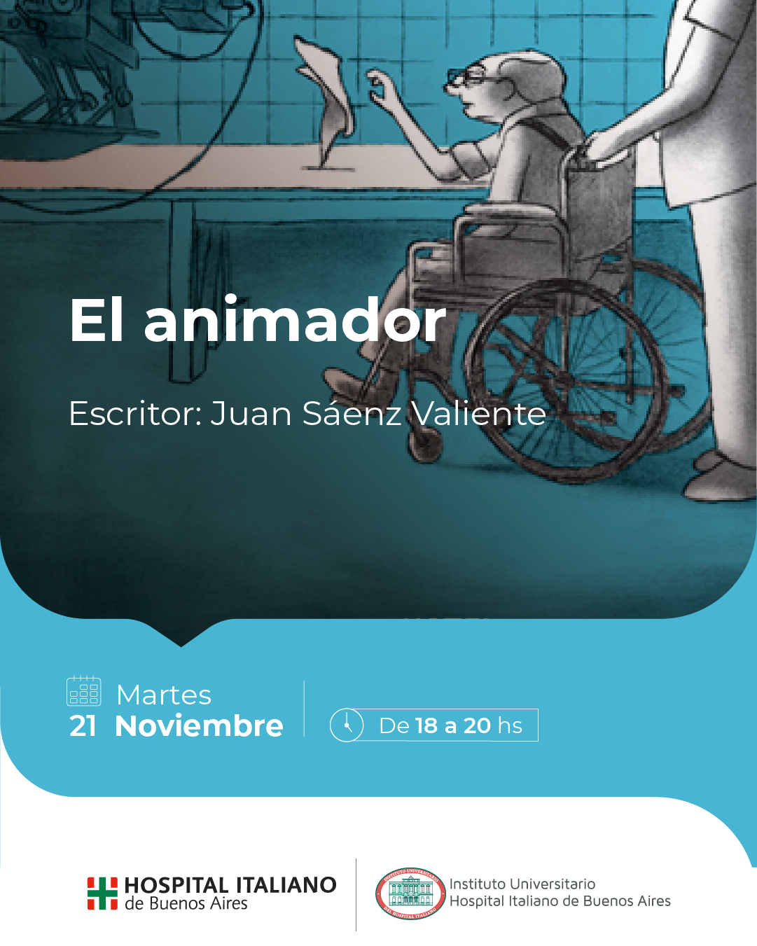 Argentina: “El Animador” en el Hospital Italiano